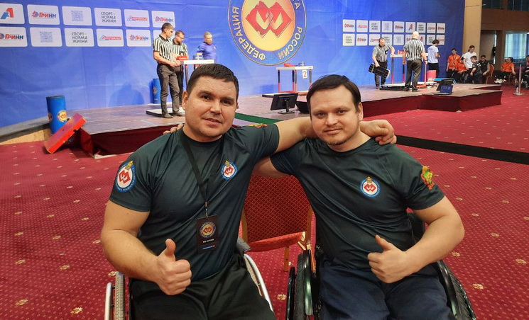 Пензенские спортсмены с ПОДА дебютировали на Чемпионате России по армрестлингу